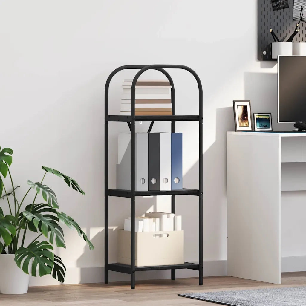 Libreria Rovere Nero 40 x 30 x 109 cm Legno multistrato 879881