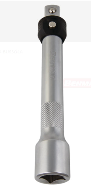 PROLUNGA PER BUSSOLE 1/2" CON MECCANISMO DI BLOCCAGGIO - 250 mm - BENMAN