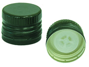 TAPPO IN METALLO PER BOTTIGLIA MARASCA MM.31,5 CON VERSATORE- - mm.31,5x24h. - 100 pezzi