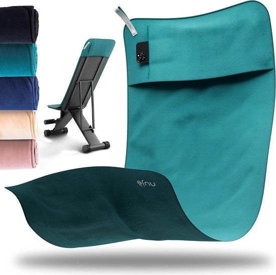 Asciugamano sportivo extra grande con tas, microfibra, con confezione regalo, asciugamano per palestra per tutti gli attrezzi, asciugamano per fitness, asciugamano per palestra extra grande con borsa e confezione per tutti gli strumenti.