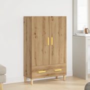 Credenza Rovere Artigianale 70x31x115 cm in Legno Multistrato 856915