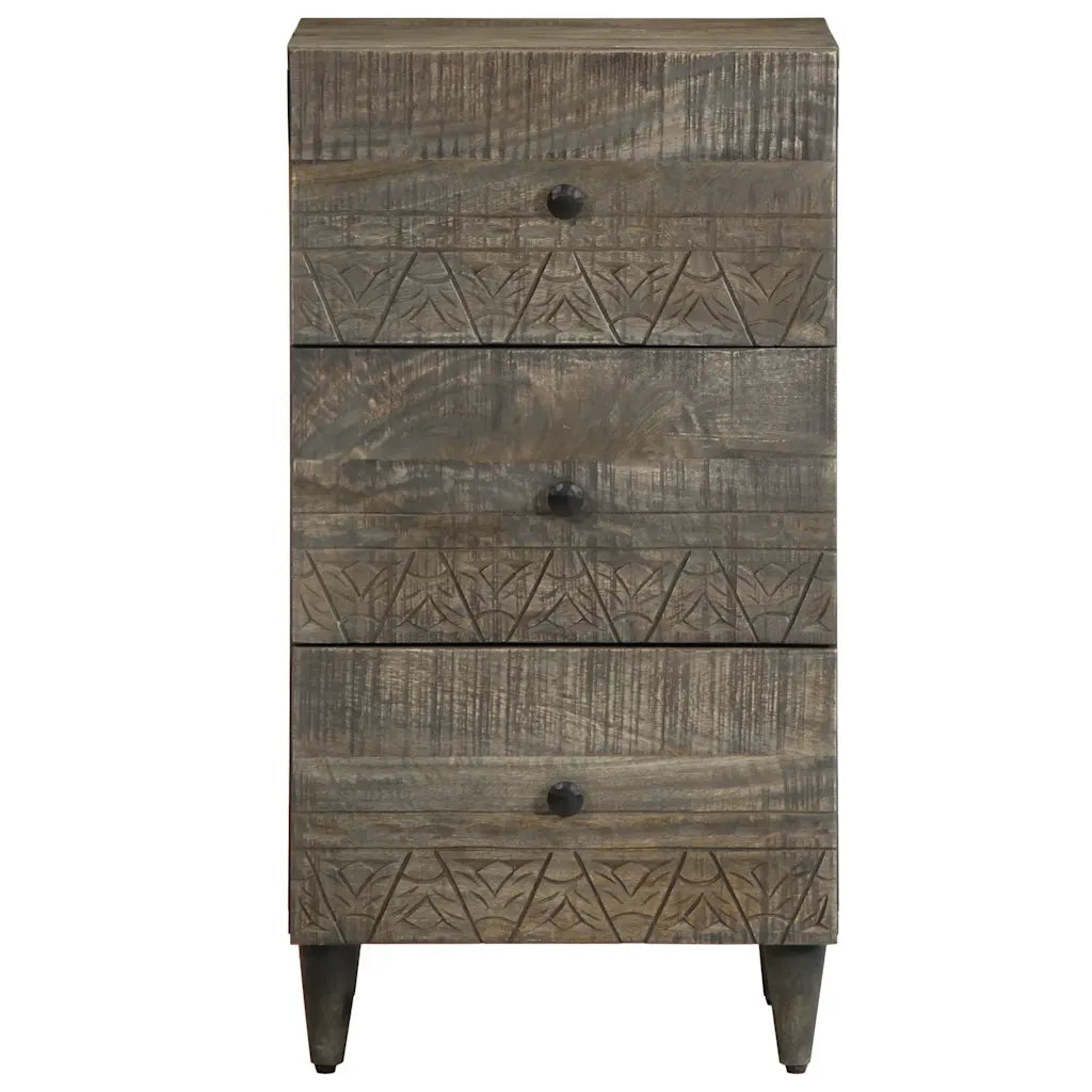 Credenza-Buffet-Armadio da cucina 40x33x75 cm in Legno Massello di Mango 318450