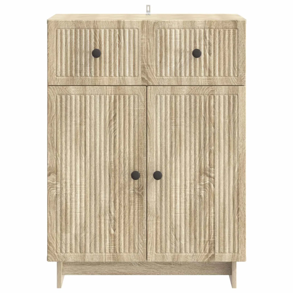 Credenza Rovere Sonoma 66 x 34,5 x 90 cm Legno ingegnerizzato