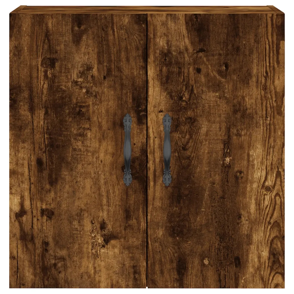 Armadietto a Muro Rovere Fumo 60x31x60 cm in Legno Multistrato 829961