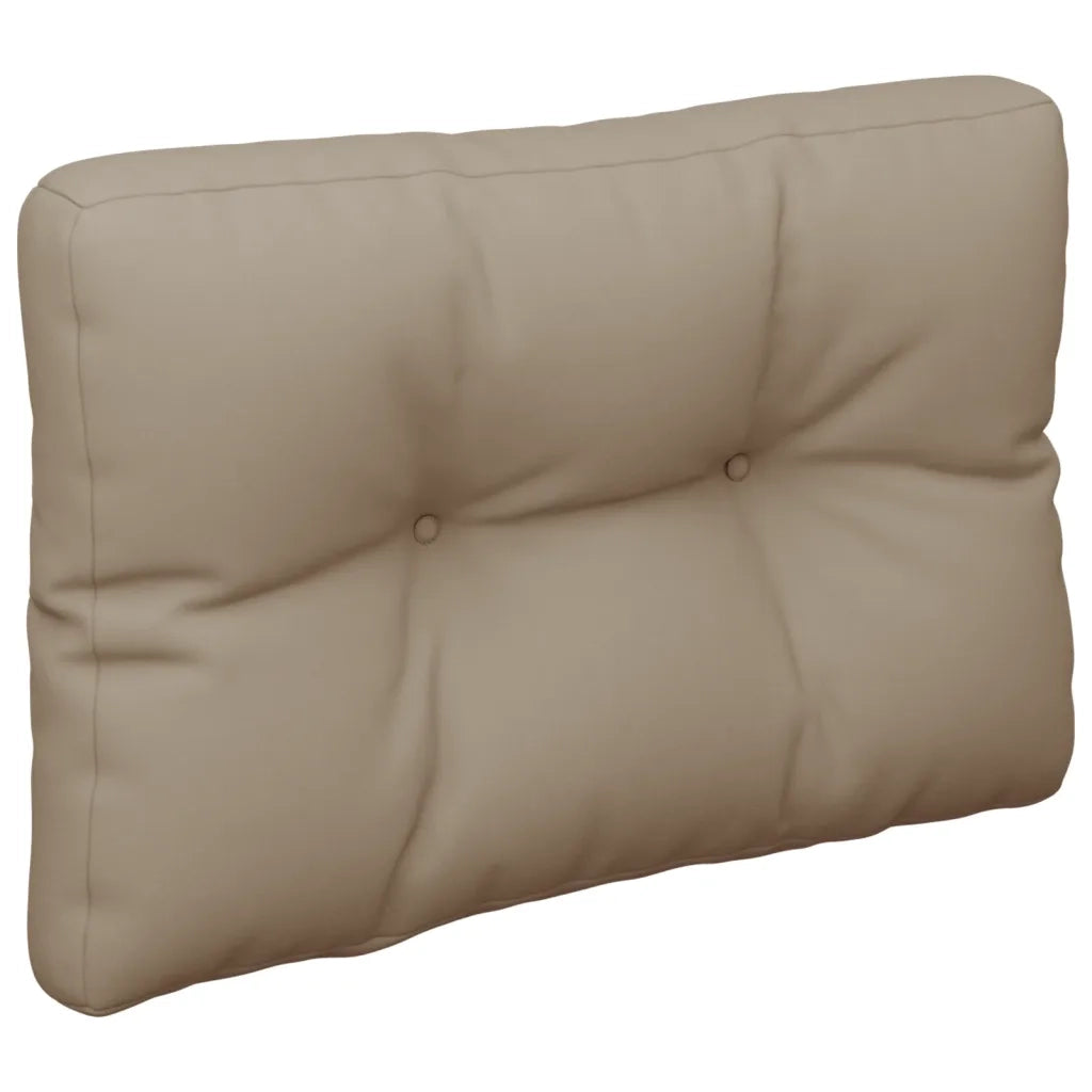 Cuscino per Pallet Tortora 60x40x12 cm in Tessuto 360565