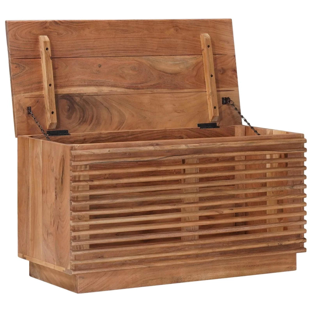 Scatola di Stoccaggio Naturale 85 x 40 x 46 cm