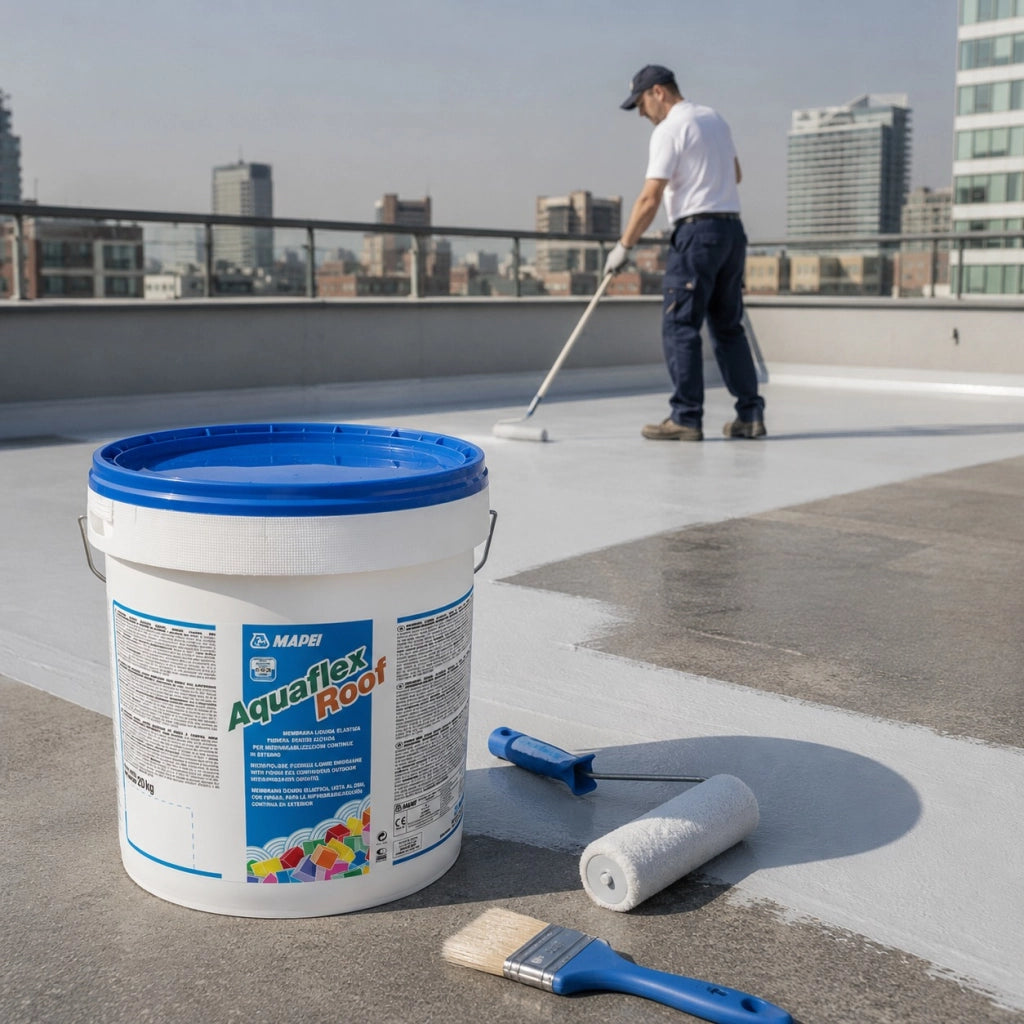Mapei aquaflex roof membrana liquida elastica per impermeabilizzazioni esterne *** formato 5 kg, confezione 1