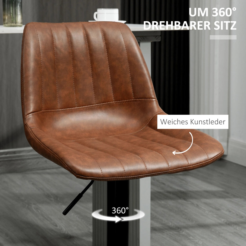 Sgabelli da bar retr¨° ¨C Minimal ¨C 2 pezzi, 43x49.5x111 cm