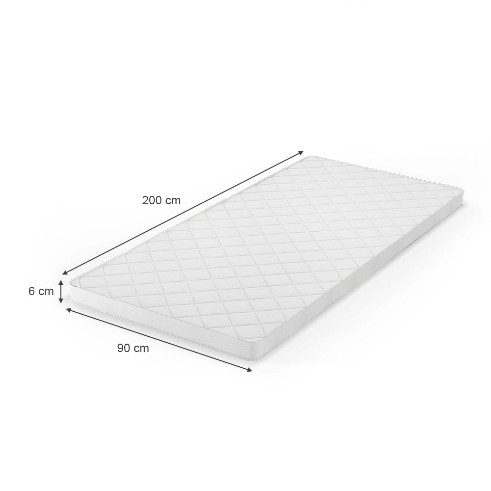 Vitalispa Сoprimaterasso Bianco 90 x 200 cm Pur 340 Topper