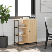 Credenza-Buffet-Armadio da cucina Rovere Sonoma 70x30x80 cm Legno ingegnerizzato 387216