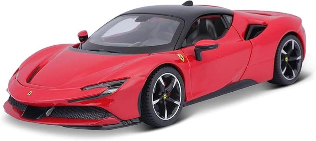 Veicolo,Ferrari SF90 Stradale Red,Modellino 1:24,Bburago,Eta 3+