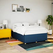 Giroletto senza Materasso Blu 160x200 cm in Tessuto