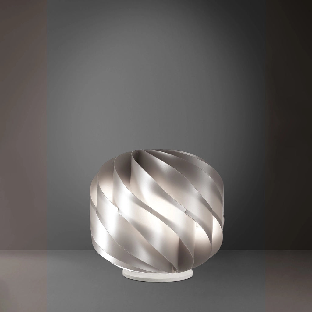 Lampada Da Scrivania Moderna Globe Polilux ® Argento 1 Luce E27