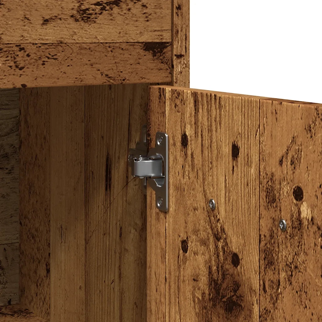 Mobile da Bagno Legno Antico 60x33x80 cm in Legno tecnico 856287