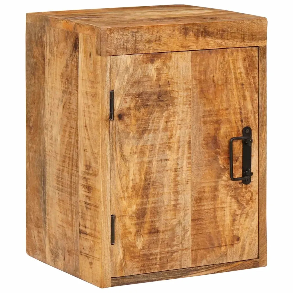 Comodino 2 pcs Marrone 35 x 33 x 48 cm Legno di mango massello 4016725
