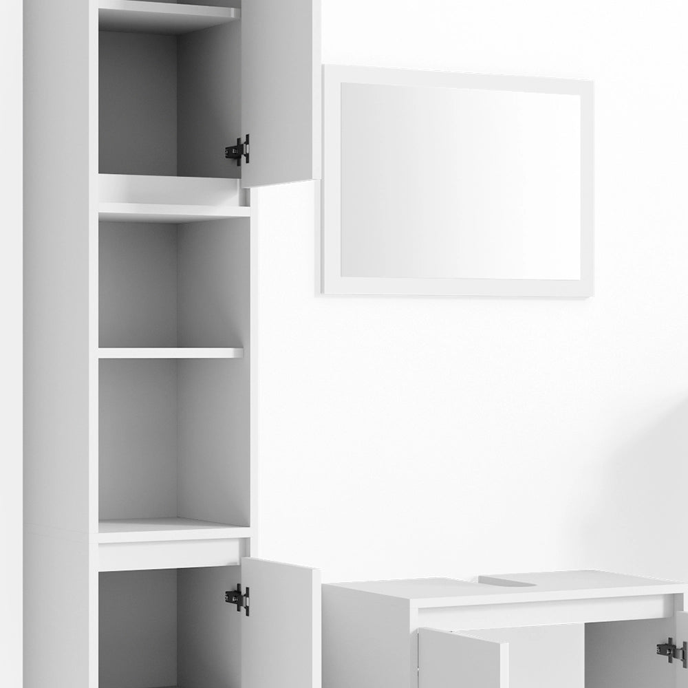 Vicco Set di mobili da bagno Bianco Set di 3