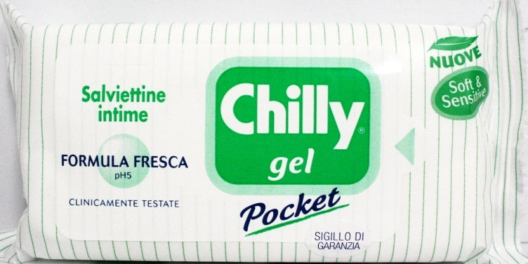 SET 12 CHILLY SALVIETTE INTIME 12 PZ FRESCHEZZA