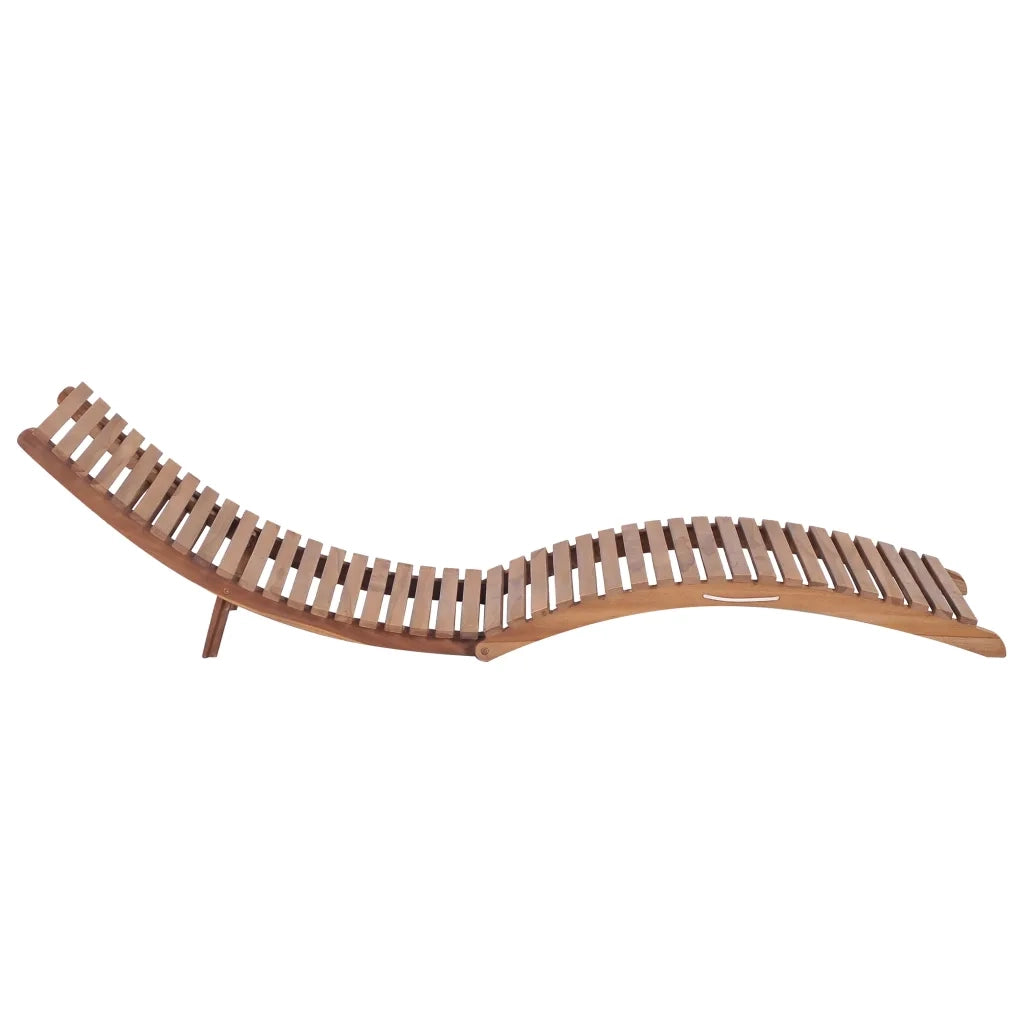 Lettino Prendisole Pieghevole in Massello di Teak cod mxl 8667