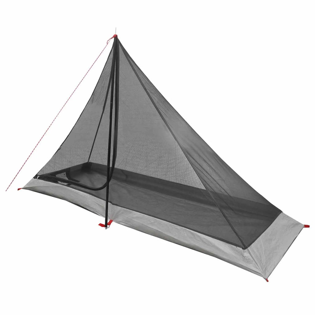 Tenda da backpacking Grigio e arancione 222 x 85 x 125 cm 42017417