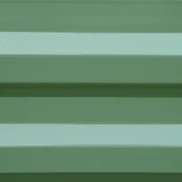 Set di 2 Letti per Orto Rialzati in Acciaio Zincato per Piante e Ortaggi, 100x100x30cm