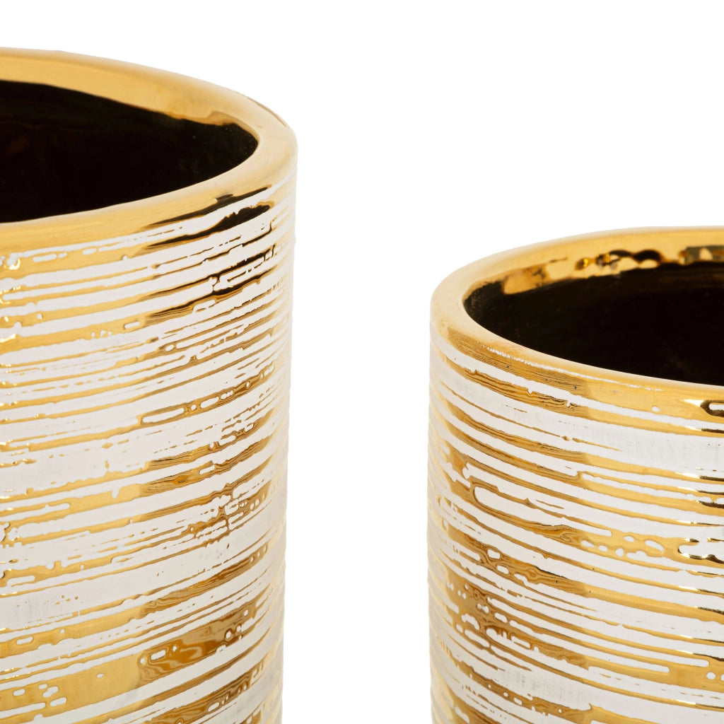 Bano, Vaso set 2 Vasi, Bianco