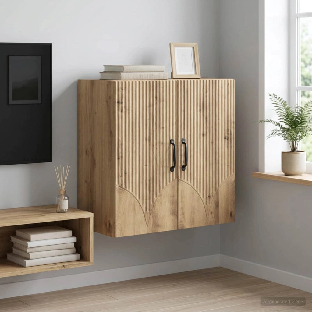 Mobiletto a muro 59 x 31 x 60 cm Legno ingegnerizzato 898924