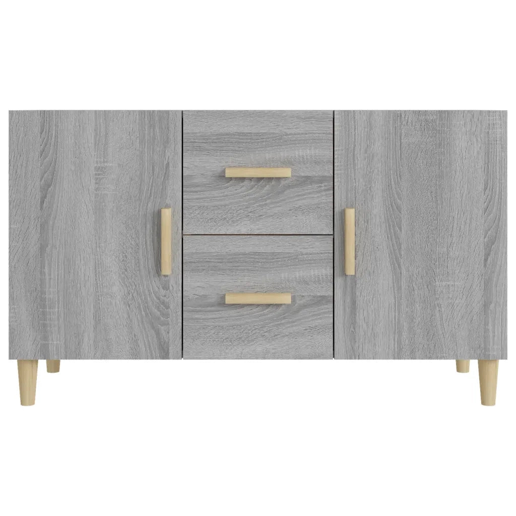 Credenza Grigio Sonoma 100x36x60 cm in Legno Multistrato cod mxl 13394