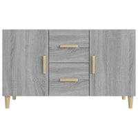 Credenza Grigio Sonoma 100x36x60 cm in Legno Multistrato cod mxl 13394