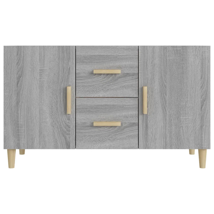 Credenza Grigio Sonoma 100x36x60 cm in Legno Multistrato cod mxl 13394