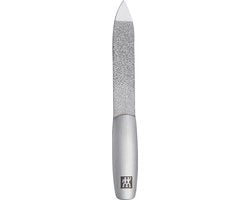 Vijl doppio lato, in acciaio inossidabile, per un risultato vijl perfetto, in acciaio inossidabile grigio, premium, 90 mm