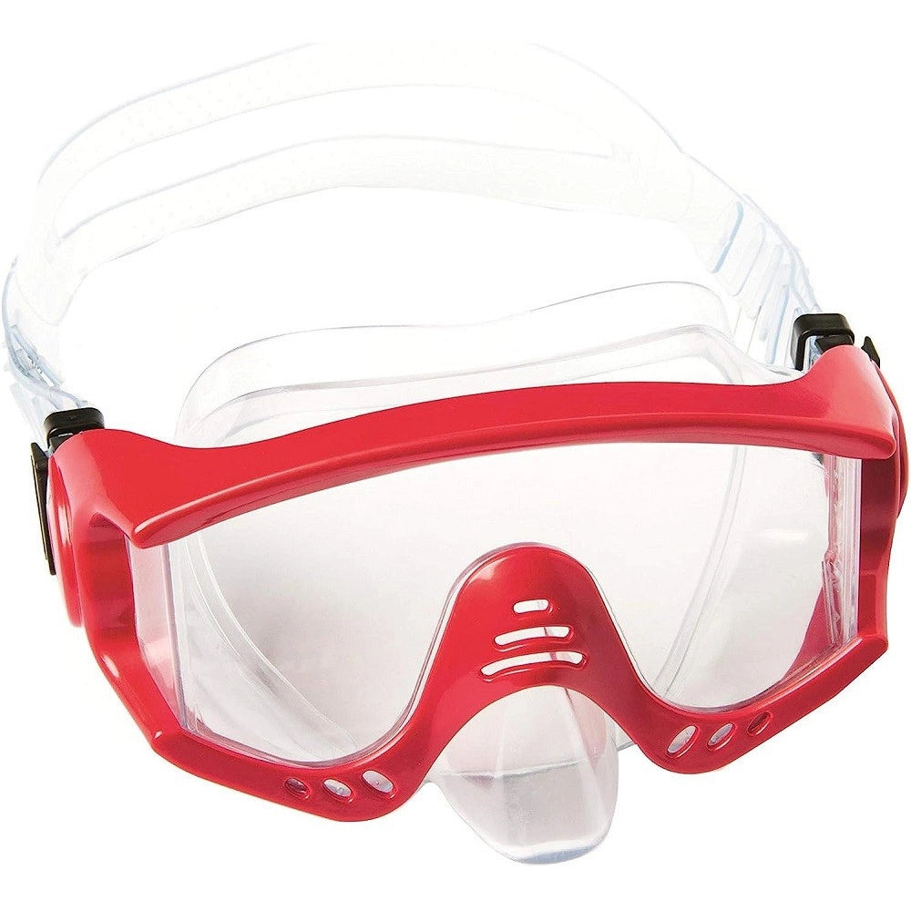 Trade Shop - Maschera Subacquea Tiger Beach 14+ Anni Da Nuoto Piscina Mare 3 Colori Ass 22044 -