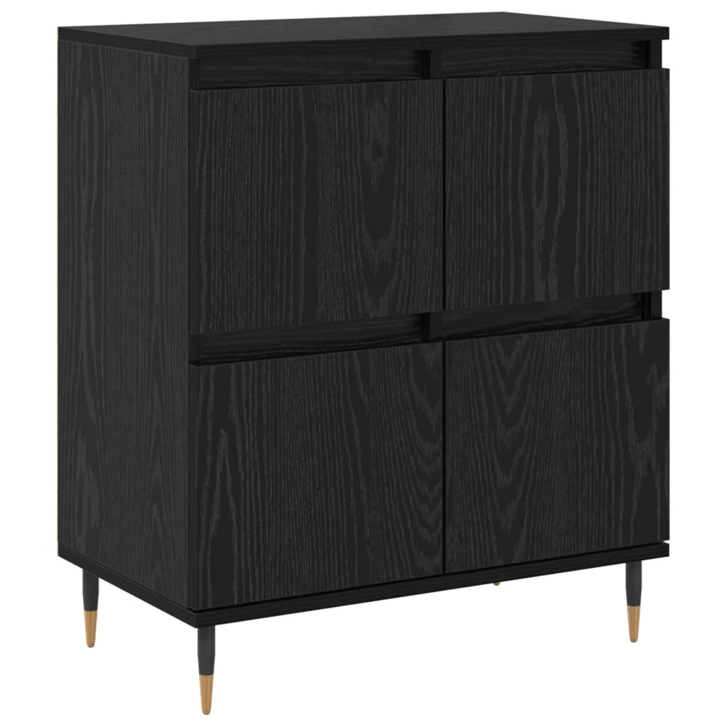 Armadio 2 pz Rovere Nero 60 x 35 x 70 cm CFW4308640