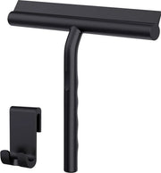 Supporto per vetrine con tirante in silicone per finestre da doccia, 21 cm, per docce, specchi, finestre, pavimenti e vetri auto, pulizia vetro. Supporto per vetrine.