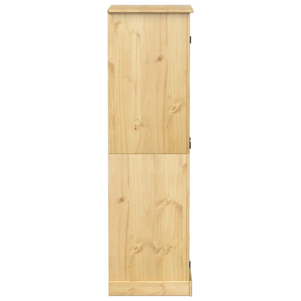 Armadio Corona 76x50x170 cm in Legno Massello di Pino 4002769