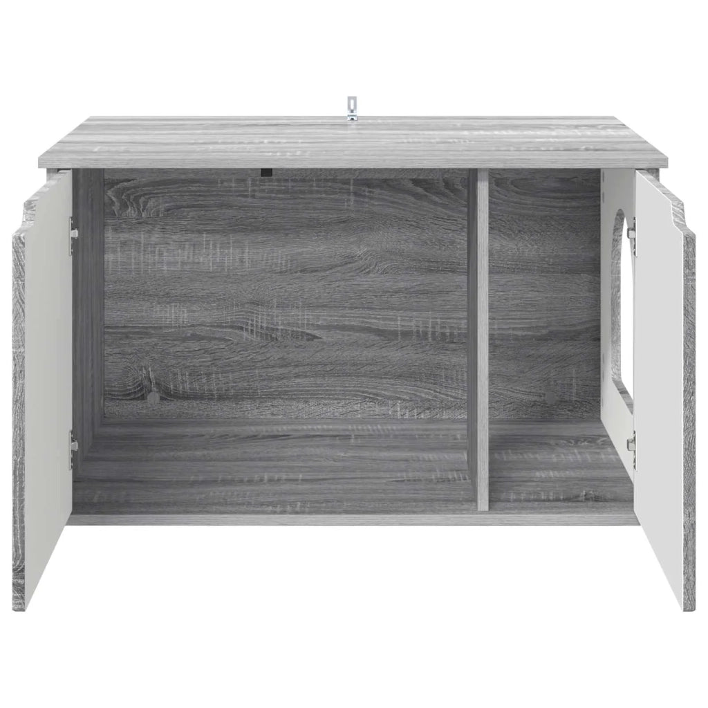 Casa per Gatti Grigio Sonoma 85 x 55 x 50,5 cm CFW7725589
