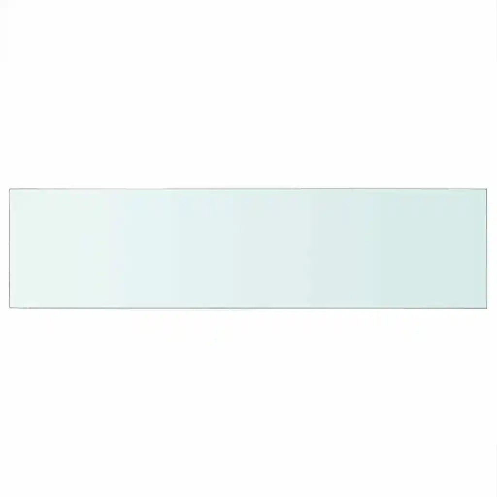 Mensola in Vetro Trasparente 100x25 cm cod mxl 33066