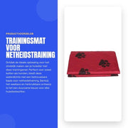 Mat di Allenamento Impermeabile - Lavabile - Riciclabile - Per Cani/Gatti - 70 x 80 cm - Poliestere/Viscose/Poliuretano - Mat di Urina