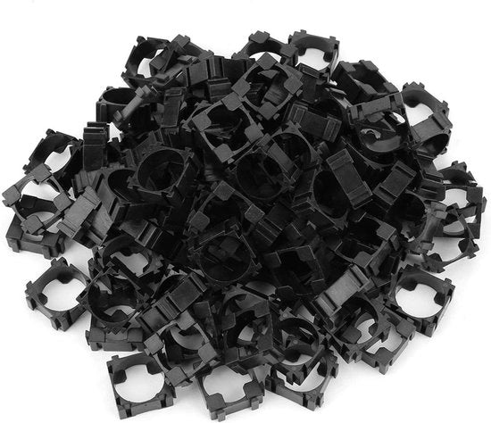 Organizzatore per 100 batterie Li-ion cilindriche (nero)