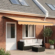 Tenda retrattile manuale Sabbia 4 × 3,5 m 3426145