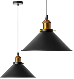 Lampada Da Soffitto Pensile Porto Black