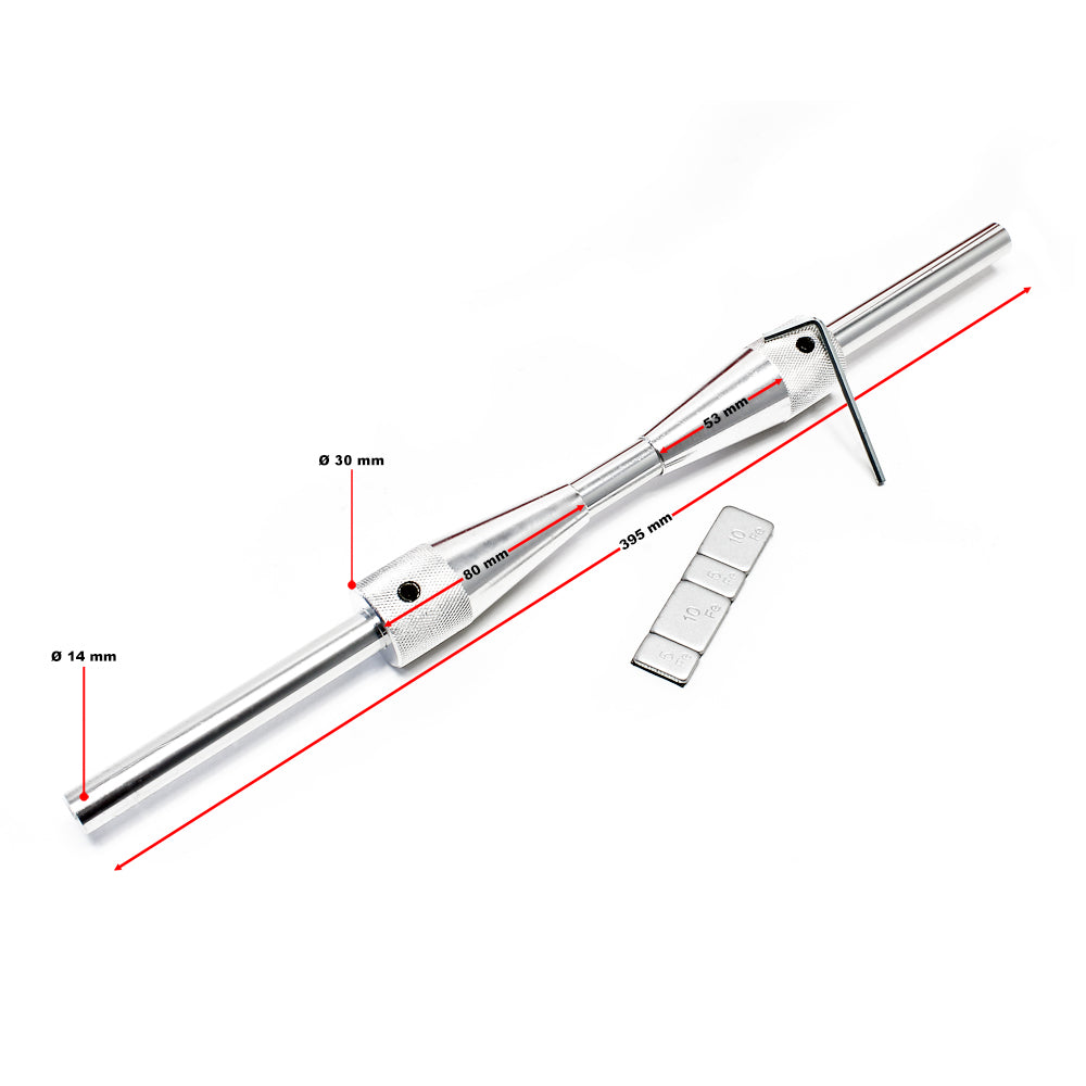 Cavalletto equilibratrice per ruote di moto Per bilanciare cerchi e ruote danneggiati