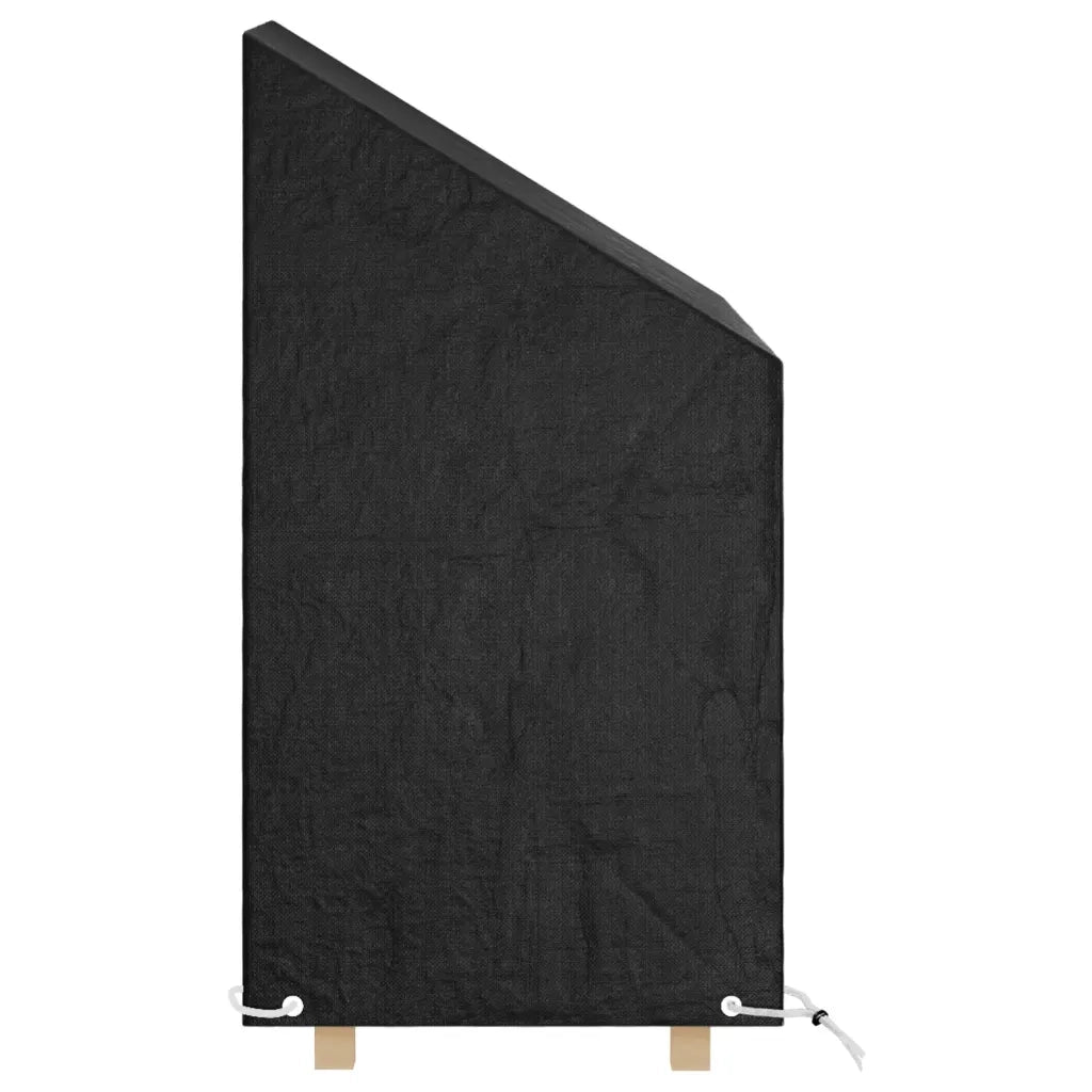 Copri Sedie Giardino | Telone per mobili da esterni 2 pz 8 Occhielli 65x65x80/120cm Polietilene
