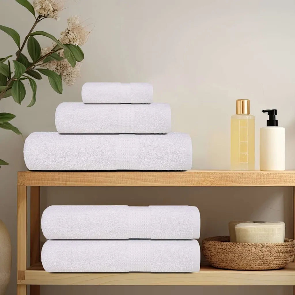 Asciugamani per ospiti FROGN 50 pz | Teli per bagno Bianco 30x50 cm 360 g/m2
