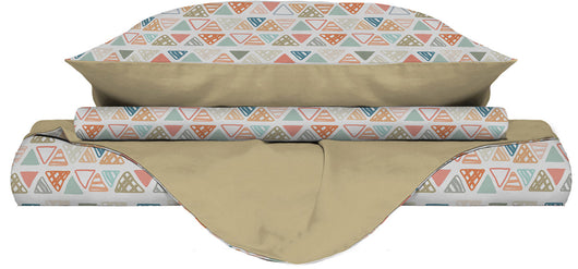 Copripiumino Singolo Double Face con Federe Stampato Different