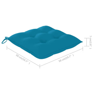 Sedie da Pranzo da Esterni con Cuscini 6 pz Massello di Acacia 3078366