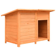 Cuccia per cani in legno massello di pino e abete 120 x 77 x 86 cm 02_0001540