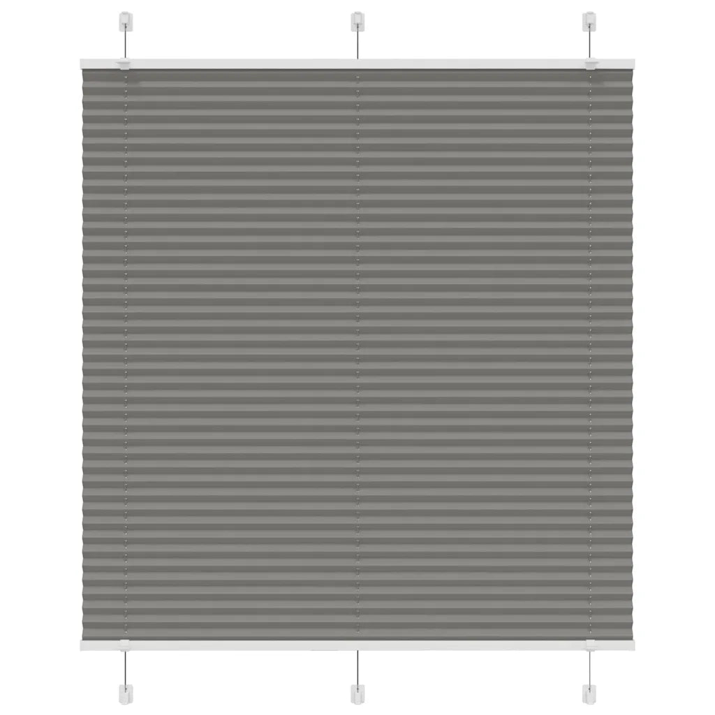 Tenda Plissettata Antracite 120x100cm Larghezza Tessuto 119,4cm 4015079