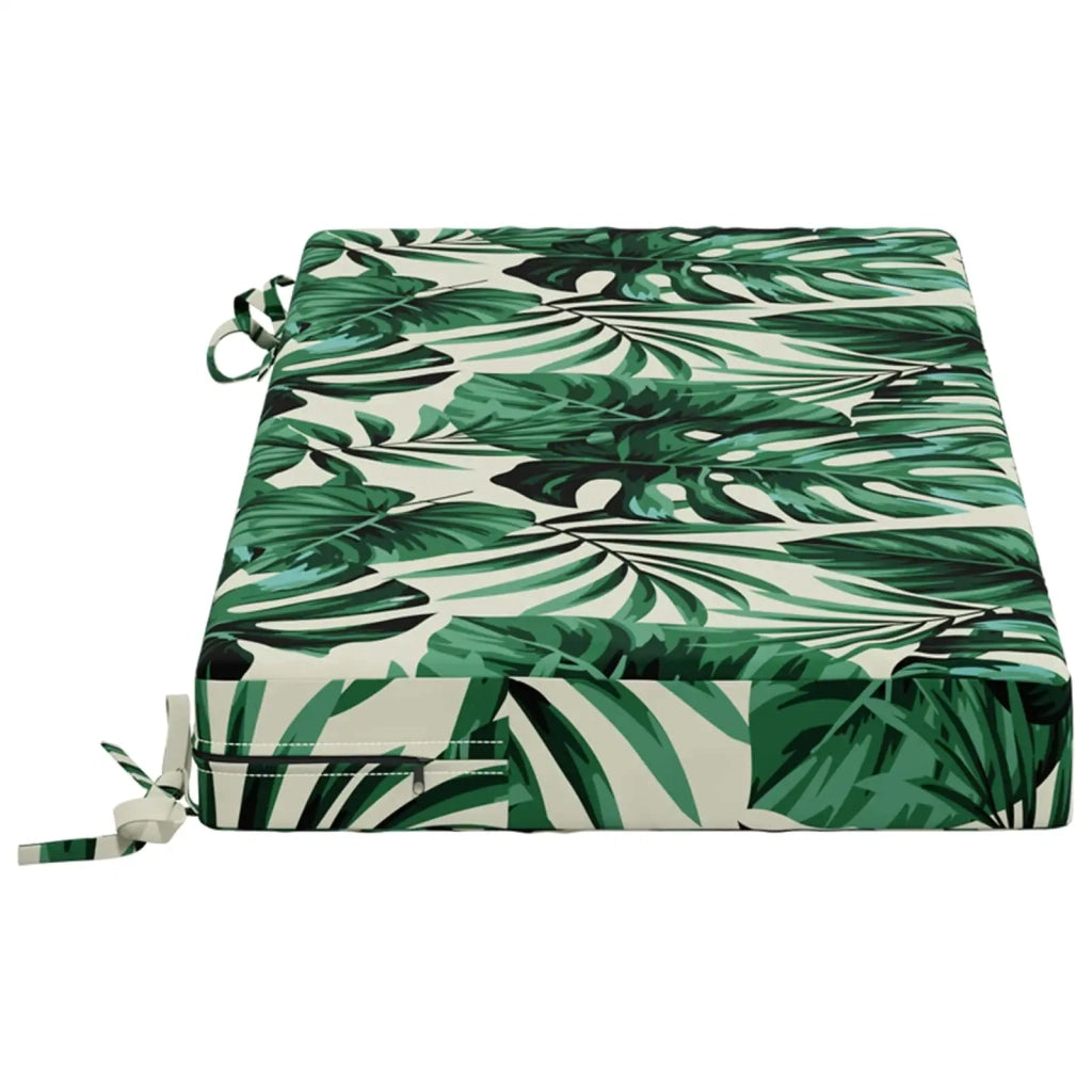 Cuscino per panchina SOEST 100% Poliestere Motivo a Foglie 949532