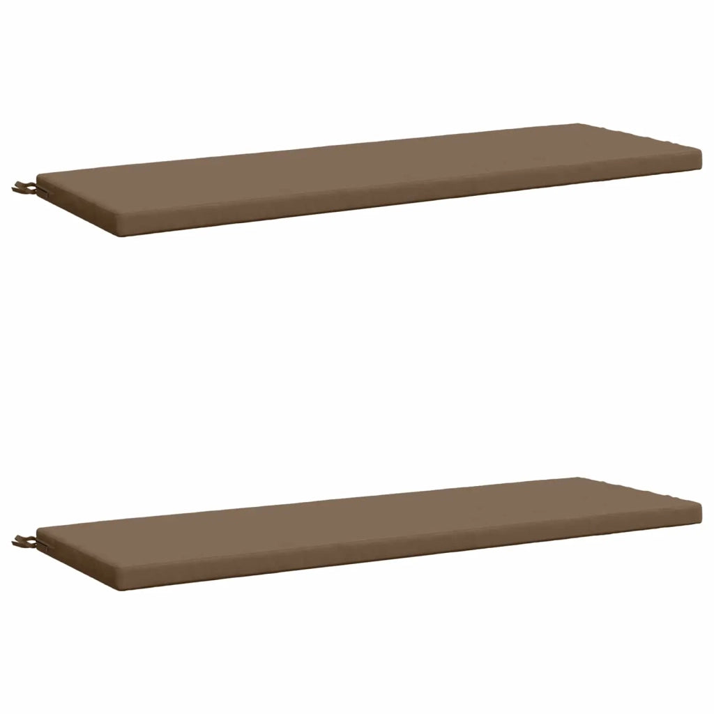 Cuscini per Panchina a 2 Pezzi SOEST 2 pz 100% Poliestere 949375