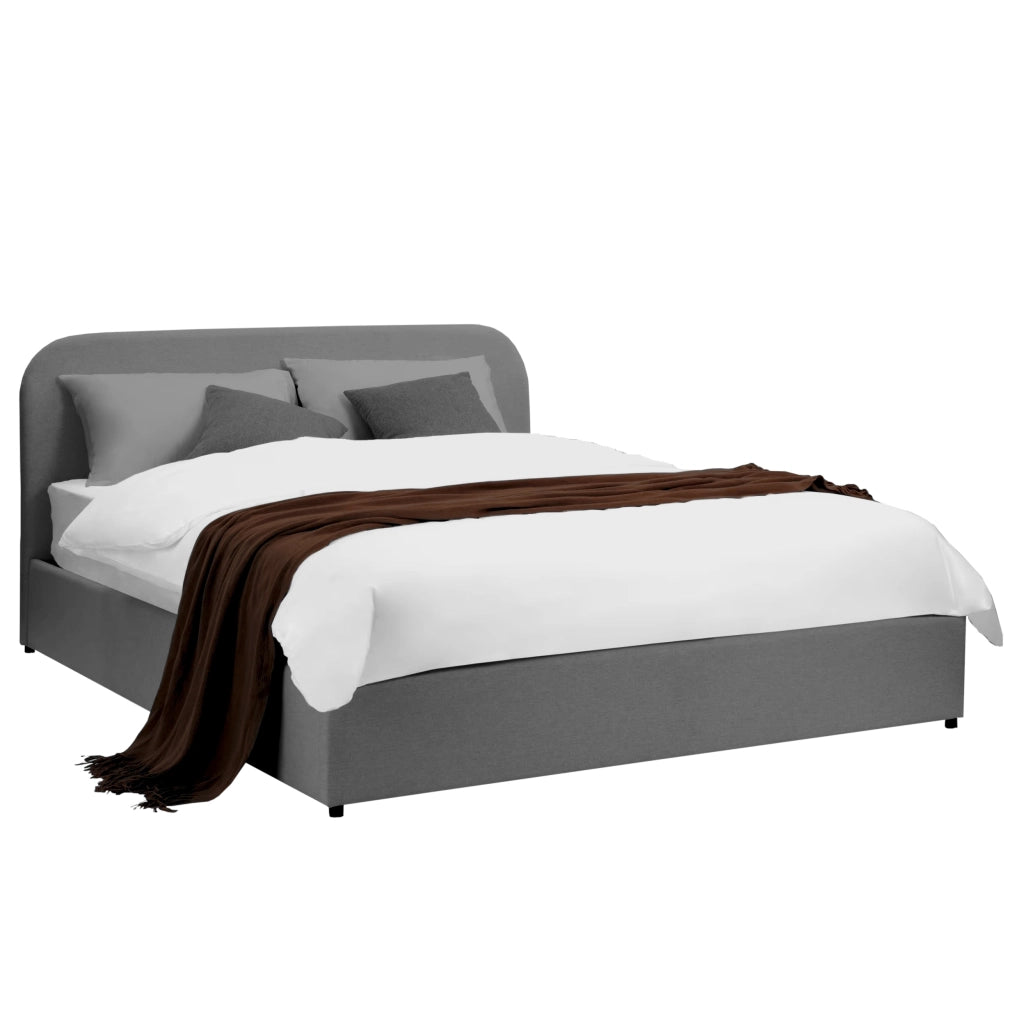 LETTO CONTENITORE ANDY MATR. 160X190 GRIGIO